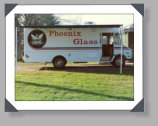 Photos of our past and present Phoenix Glass windshield repair and replacement vehicles that are based out of Knoxville, Tn.