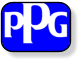 PPG-Pittsburgh Plate Glass Brand, windshield, door, vent, quarter, and rear glass parts.
